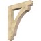 Ekena Millwork Legacy Craftsman Rough Sawn Bracket, Douglas Fir, 6"W x 42"D x 48"H BKT06X42X48LEC04RDF - alternate 1